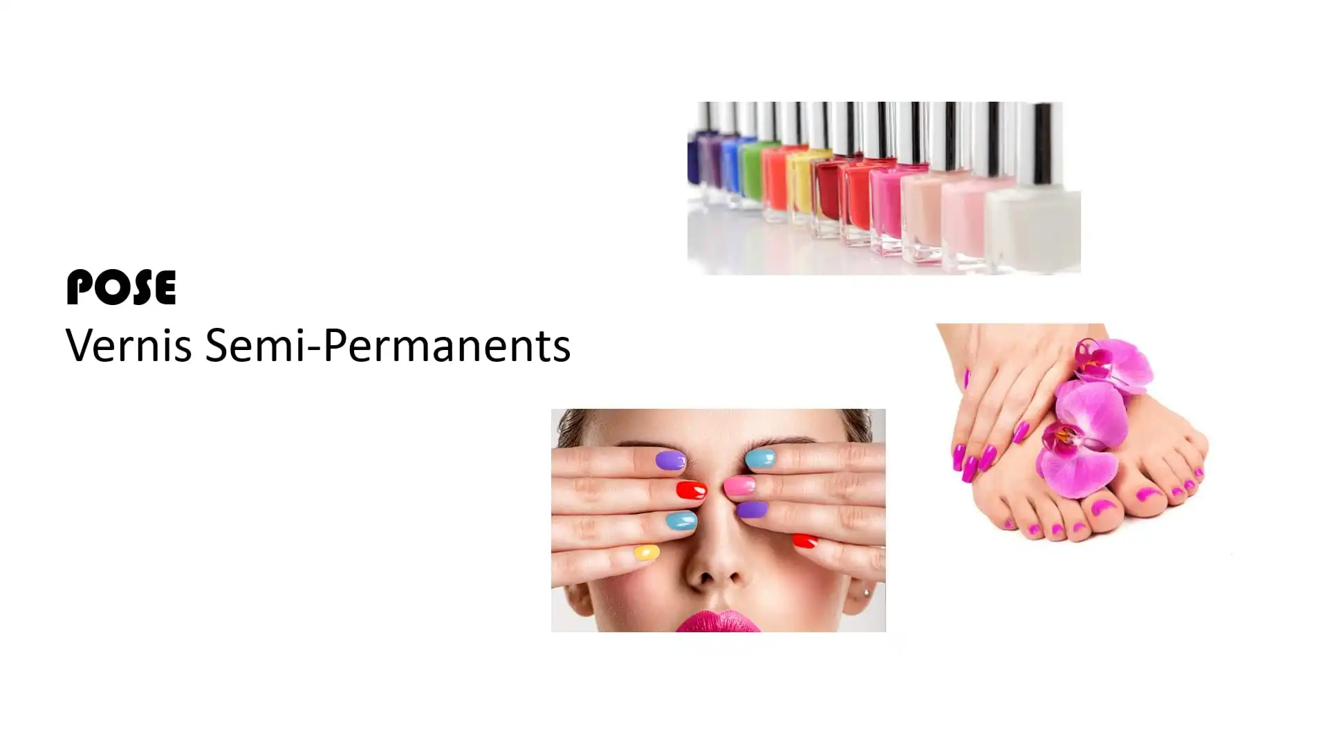 Pose vernis semi-permanents